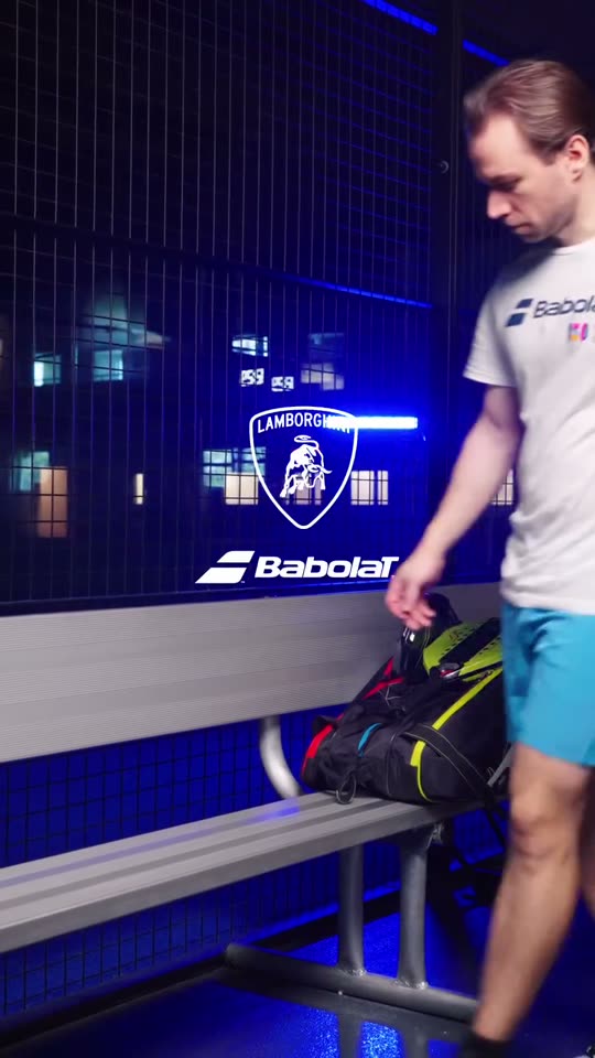 Lamborghini Padel Racket Reveal, Lamborghini x Babolat